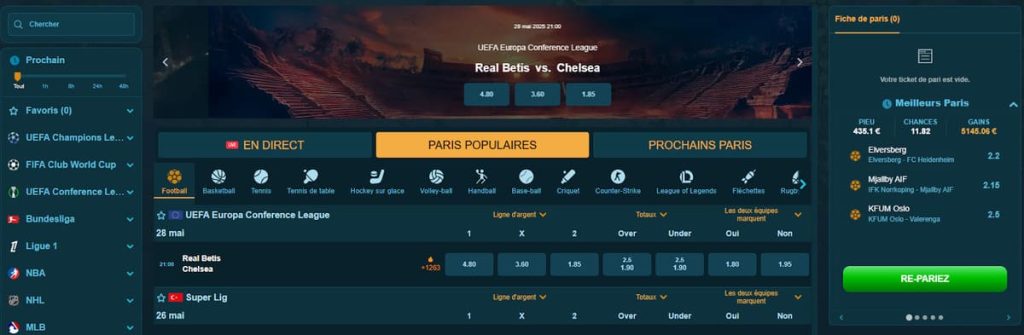 LaraBet Casino paris sportifs